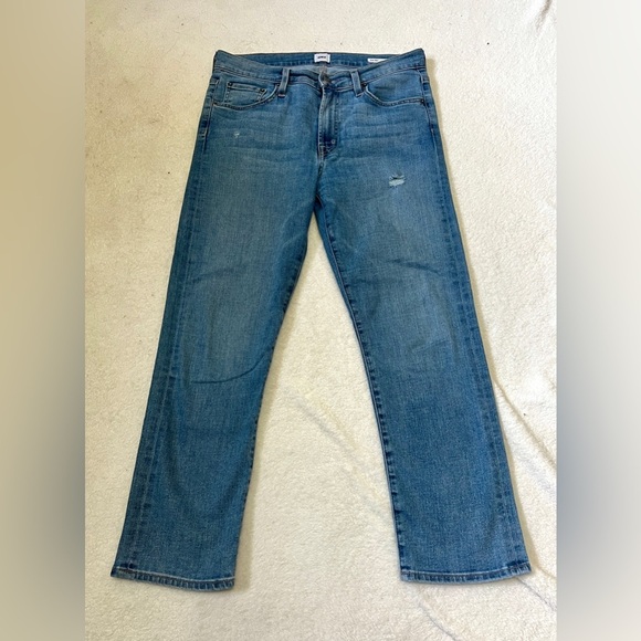 EDWIN Light Wash Elin Straight Leg Crop - Size 28 (Measures 31") - Picture 3 of 13